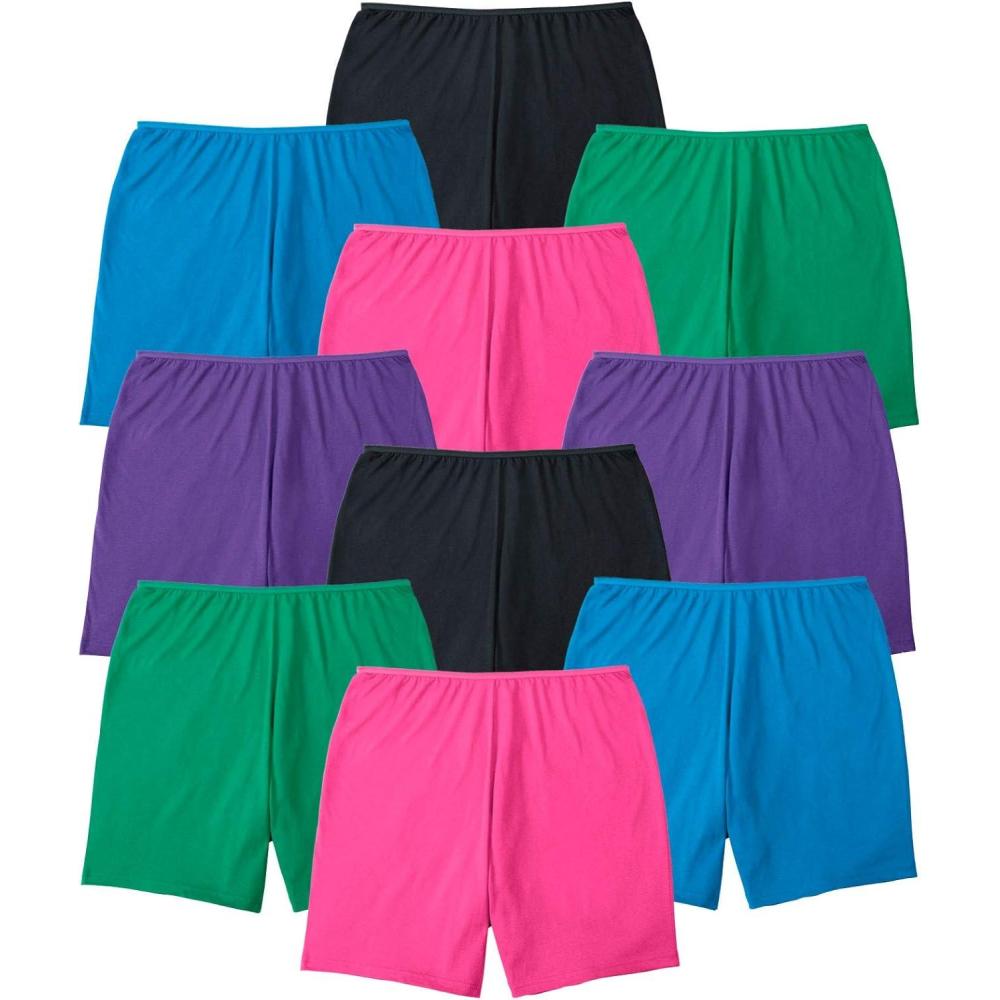 image:imageComfort Choice Plus Size Cotton Boxer 10PackBright Pack