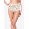 Comfort Choice Plus Size Cotton Brief 5-Pack(Animal Print Pack)