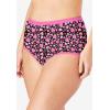 Comfort Choice Plus Size Cotton Brief 5-Pack(Evening Blue Dot Pack)