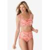 Comfort Choice Plus Size Cotton Brief 5-Pack(Tropical Palm Pack)