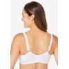 Comfort Choice Women’s Plus Size 3-Pack Cotton Wireless Bra(Basic Assorted)