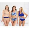 Comfort Choice Women’s Plus Size 3-Pack Cotton Wireless Bra(Evening Blue Pack)