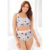 Comfort Choice Women’s Plus Size 3-Pack Cotton Wireless Bra(Shell Pink Assorted)