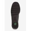 Comfortview Women’s The Bethany Slip On Flat (Wide Widths Available)(Black)