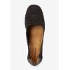 Comfortview Women’s The Bethany Slip On Flat (Wide Widths Available)(Black)