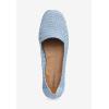 Comfortview Women’s The Bethany Slip On Flat (Wide Widths Available)(Denim Metallic)