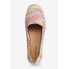 Comfortview Women’s The Bethany Slip On Flat (Wide Widths Available)(Multi Pastel)