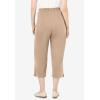 Woman Within Plus Size 7-Day Knit Capri(New Khaki)