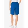 Woman Within Plus Size 7-Day Knit Short(Deep Cobalt)
