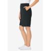 Woman Within Plus Size 7-Day Knit Short(Heather Charcoal)