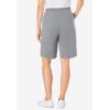 Woman Within Plus Size 7-Day Knit Short(Medium Heather Grey)