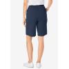 Woman Within Plus Size 7-Day Knit Short(Navy)