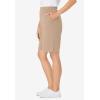 Woman Within Plus Size 7-Day Knit Short(New Khaki)