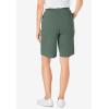 Woman Within Plus Size 7-Day Knit Short(Pine)