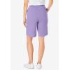 Woman Within Plus Size 7-Day Knit Short(Soft Iris)