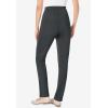 Woman Within Plus Size Knit Pull-On Elastic-Waist Pants(Dark Charcoal)