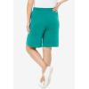 Woman Within Plus Size Sport Knit Short(Waterfall)