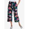 Woman Within Plus Size Sport-Knit Pull-On Capri Pants(Primrose Yellow)