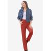 Woman Within Plus Size Straight-Leg Stretch Denim Five-Pocket Jeans(Distressed)