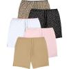 Comfort Choice Plus Size Cotton Boxer 5-Pack(Leopard Pack)