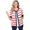 Vivid Red Stripe