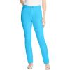 Woman Within Plus Size Straight-Leg Stretch Denim Five-Pocket Jeans(Paradise Blue)