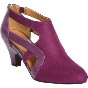 Comfortview Women’s Wide Width The Sage Pump(Eggplant)