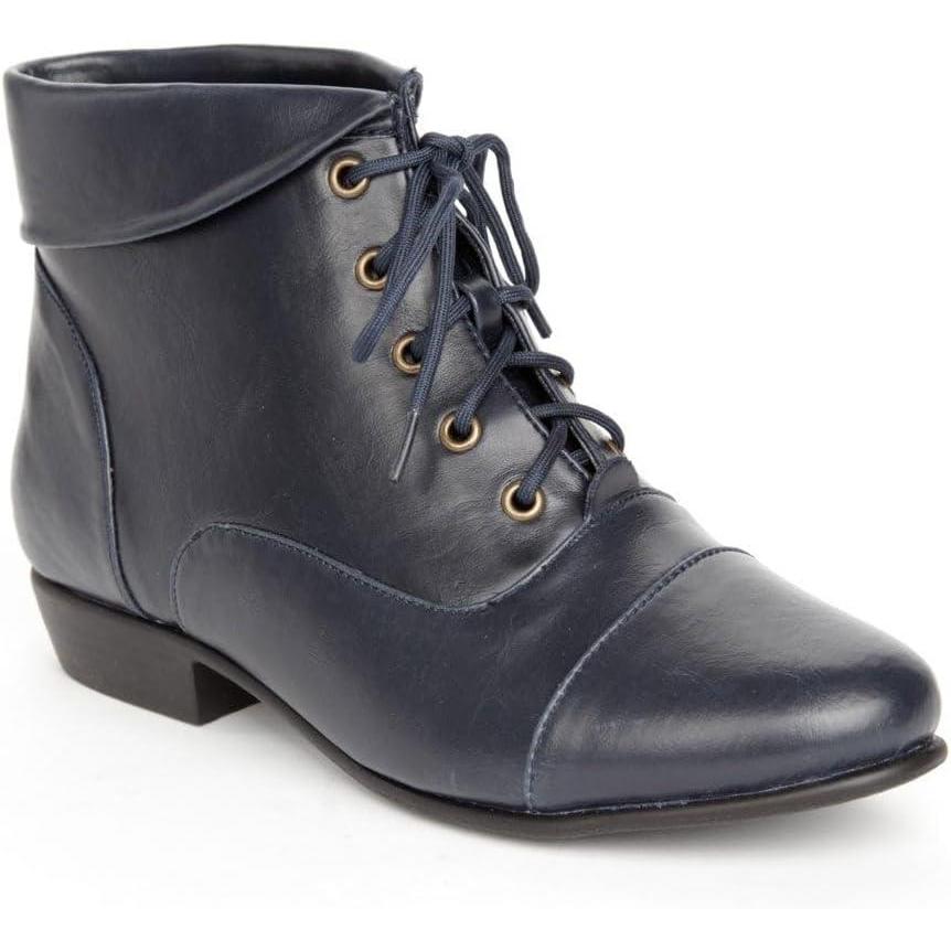 image:imageComfortview Womens Wide Width The Darcy BootieNavy