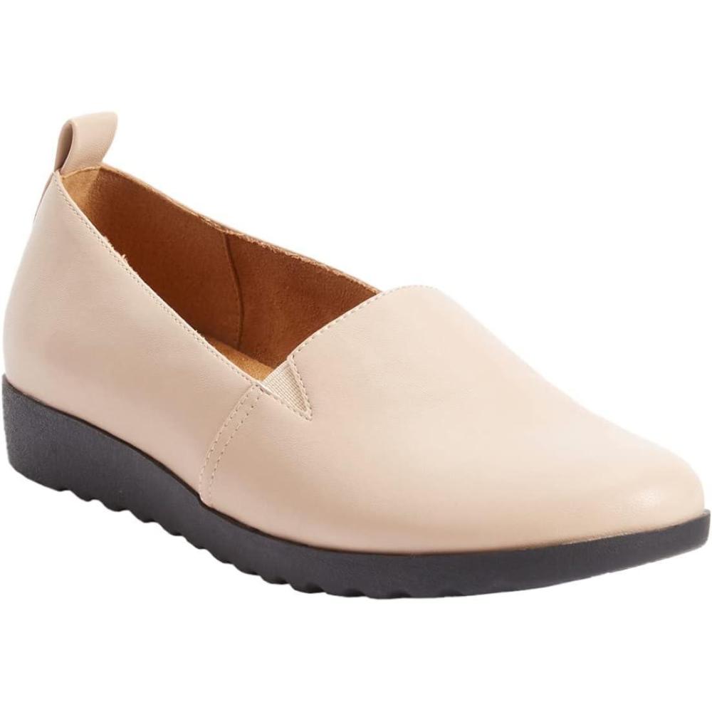 image:imageComfortview Womens Wide Width The June FlatNude