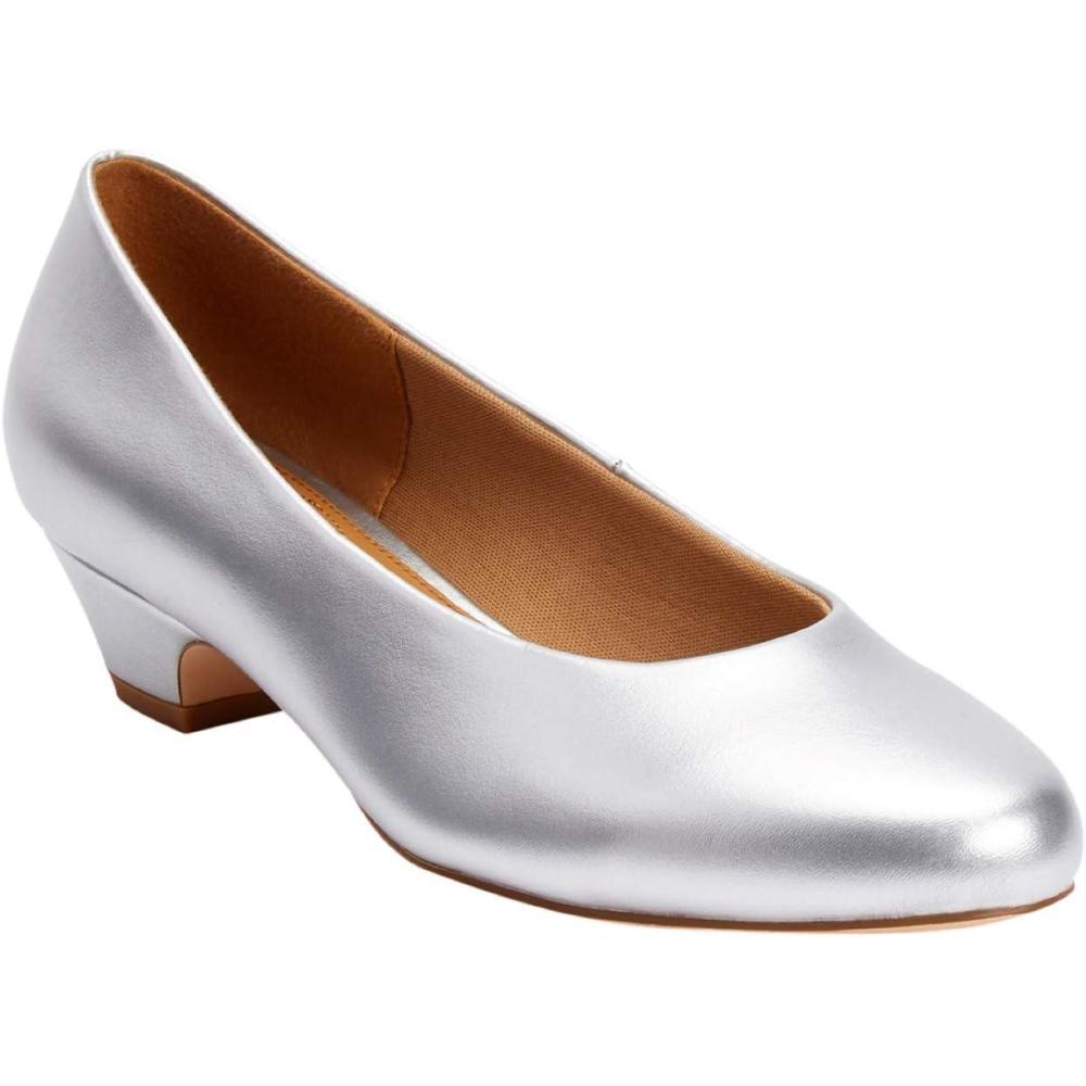 image:imageComfortview Womens Wide Width The Vida PumpSilver