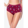 Comfort Choice Plus Size Full Coverage Cotton Brief 10-Pack(Bouquet Pack)