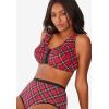 Comfort Choice Plus Size Full Coverage Cotton Brief 10-Pack(Emerald Bear Pack)