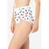 Comfort Choice Plus Size Full Coverage Cotton Brief 10-Pack(Geo Dot Pack)