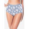 Comfort Choice Plus Size Full Coverage Cotton Brief 10-Pack(Rose Pack)