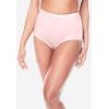 Comfort Choice Plus Size Full Coverage Nylon Brief 10-Pack(Basic Pack)