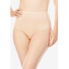 Comfort Choice Plus Size Full Coverage Nylon Brief 10-Pack(Basic Pack)