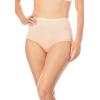 Comfort Choice Plus Size Full Coverage Nylon Brief 10-Pack(Bright Pack)