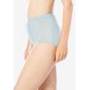 Comfort Choice Plus Size Full Coverage Nylon Brief 10-Pack(Pastel Pack)