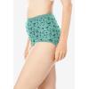 Comfort Choice Plus Size Full Coverage Nylon Brief 10-Pack(Swirl Floral Pack)