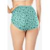 Comfort Choice Plus Size Full Coverage Nylon Brief 10-Pack(Swirl Floral Pack)