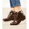 Comfortview Women’s Wide Width The Darcy Bootie(Black)