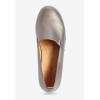 Comfortview Women’s Wide Width The June Flat(Gunmetal)