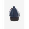 Comfortview Women’s Wide Width The June Flat(Navy)