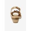 Comfortview Women’s Wide Width The Rider Slingback(Gold)