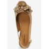 Comfortview Women’s Wide Width The Rider Slingback(Gold)