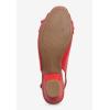 Comfortview Women’s Wide Width The Rider Slingback(Hot Red)