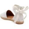 Comfortview Women’s Wide Width The Shayla Flat Espadrille(Embroidery)