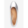Comfortview Women’s Wide Width The Vida Pump(Silver)