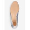 Comfortview Women’s Wide Width The Vida Pump(Silver)