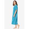 Dreams & Co. Plus Size Long Print Sleepshirt(Multi Plaid)